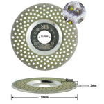 Disco de rectificado de diamante electrodepositado 110mm