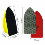 Tampon de ponçage diamanté manuel NBB pour le polissage, bloc de ponçage/polissage diamanté avec support en éponge pour le meulage de la pierre, du granit, de la céramique, du carrelage, du verre, du bois et du métal 