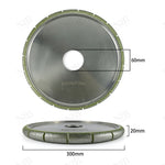 Roue de profil diamantée électrodéposée (300 mm)