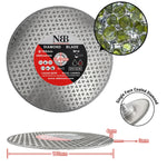 NBB Galvanisierte Diamanttrennscheibe, professionelles 2-in-1 doppelseitiges diamantbeschichtetes Diamantsägeblatt zum Schneiden von Marmor, Granit, Keramik, Porzellan, M14 Gewindeanschluss (DF) 