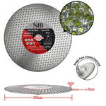 NBB Galvanisierte Diamanttrennscheibe, professionelles 2-in-1 doppelseitiges diamantbeschichtetes Diamantsägeblatt zum Schneiden von Marmor, Granit, Keramik, Porzellan, M14 Gewindeanschluss (DF) 