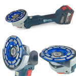 NBB Muela de copa diamante Disco molienda diamantado cuchillas de doble fila amolado uso general para piedra y hormigón Rectificado seco o húmedo en granito mármol cerámica azulejos cemento