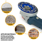 NBB Muela de copa diamante Disco molienda diamantado cuchillas de doble fila amolado uso general para piedra y hormigón Rectificado seco o húmedo en granito mármol cerámica azulejos cemento