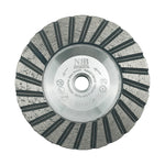 NBB Muela copa diamante Disco molienda Turbo cortador de soldadura de alta frecuencia base de aluminio con M14 Rectificado seco o húmedo en granito mármol cerámica azulejos porcelana piedra(1,100mm)
