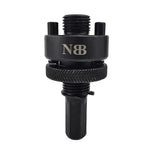NBB Broca de diamante, corona diamante para taladrar en seco y en húmedo en porcelana dura, cerámica, baldosas, granito, mármol, azulejo, Conectado a Árbol, para Taladro de Pistola/Banco（Árbol hexagonal )