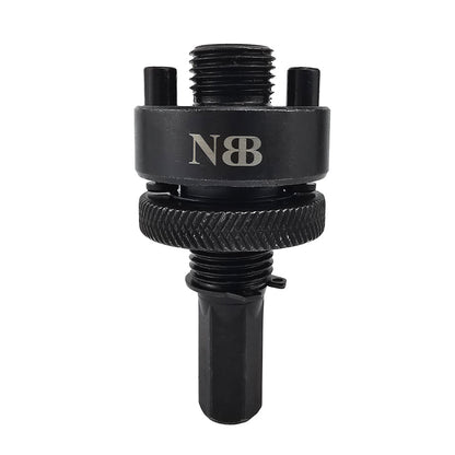 NBB Broca de diamante, corona diamante para taladrar en seco y en húmedo en porcelana dura, cerámica, baldosas, granito, mármol, azulejo, Conectado a Árbol, para Taladro de Pistola/Banco（Árbol hexagonal )