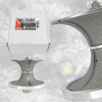 NBB Rueda de perfil de diamante, fresa de enrutador de diamante, broca para perfilar la porcelana baldosas cerámica granito mármol piedra, fácil de usar en amoladora angular (V Full-Bullnose)
