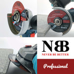 NBB 3-in-1 Geschweißte Diamantscheibe zum Schneiden und Schleifen von Granit, Marmor, Fliesen, Keramik, Porzellan, Stein, Metall und Fiberglas für Winkelschleifer
