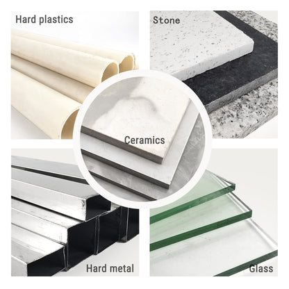 NBB Diamant-Handschleif- und Polierpad mit galvanisierten Diamanten für Stein, Marmor, Granit, Keramik, Fliesen und Glas, mit flexiblem Schwammpad