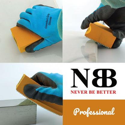 NBB Diamant-Handschleif- und Polierpad mit galvanisierten Diamanten für Stein, Marmor, Granit, Keramik, Fliesen und Glas, mit flexiblem Schwammpad