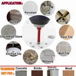NBB Brocas de diamante calidad ULTRA con vástago hexagonal,corona diamante para taladrar en porcelana, cerámica, baldosas, granito, azulejo, seco/húmedo, en taladros de cable o sin cable