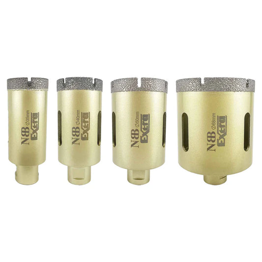 NBB Broca de diamante con M14 corona diamante para taladrar en seco y en húmedo profesionalmente en porcelana dura cerámica baldosas granito mármol azulejo para Amoladora Angular