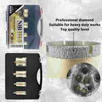 NBB Broca de diamante con M14 corona diamante para taladrar en seco y en húmedo profesionalmente en porcelana dura cerámica baldosas granito mármol azulejo para Amoladora Angular