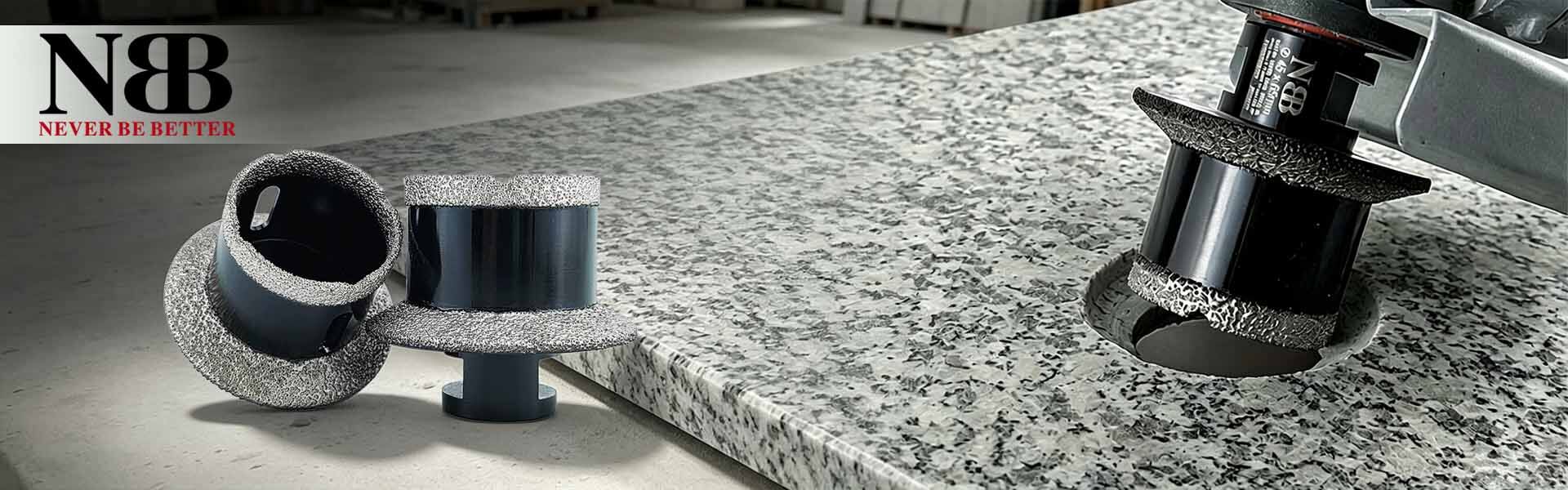 BROCA DE CHAFLÁN-Diamond Drilling & Chamfering Bits